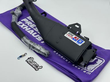 UMA backpressure exhaust system