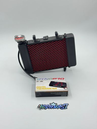 Dynopro 600ml Radiator with temp meter