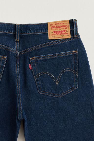 Jeans LEVI'S rectos azul oscuro - Size W29 L30