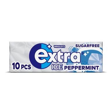 Extra Ice Peppermint Sugarfree Chewing Gum 14g