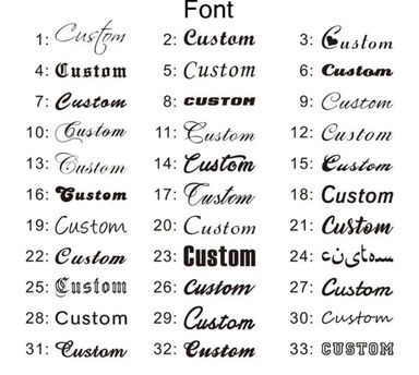 Acrylic CC Custom Necklace 