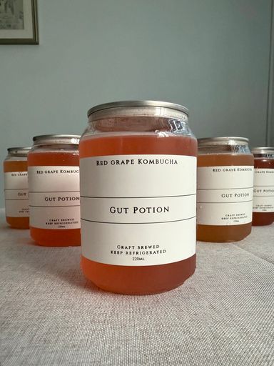 Red Grape Kombucha Canned 220ml