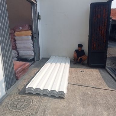 Atap Alderon 830 10mm double layer upvc