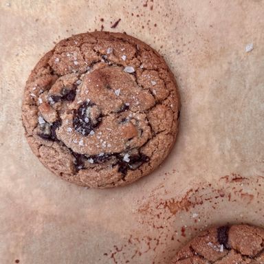 Dark Chocolate & Sea Salt Cookies