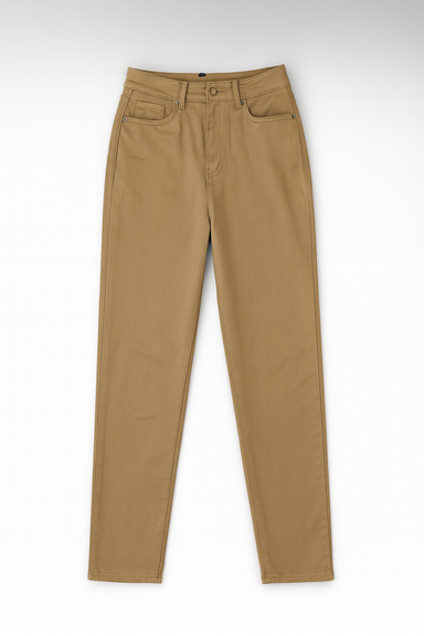 Pantalón beige tipo skinny clásico - Size 2US