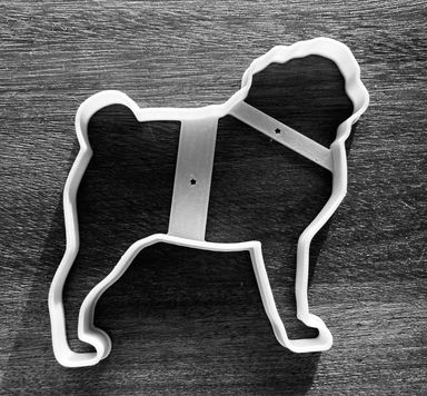 Pug Cookie Cutter