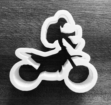 Freestyle Bike Cookie Cutter