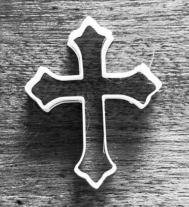 Cross ornate 2 Cookie Cutter