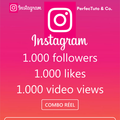 Combo profil/page followers + post likes + video views [INSTAGRAM]