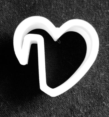 Heart Shape Coffee Cookie Cutter