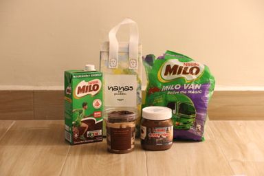 Dark Chocolate Milo Nutella