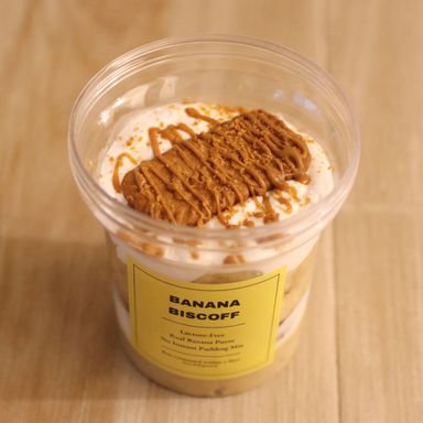 Banana Biscoff Pudding