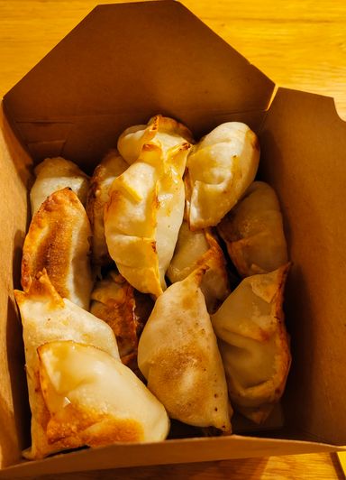 Chicken Goon Mandu (5pcs)(pan-fried)