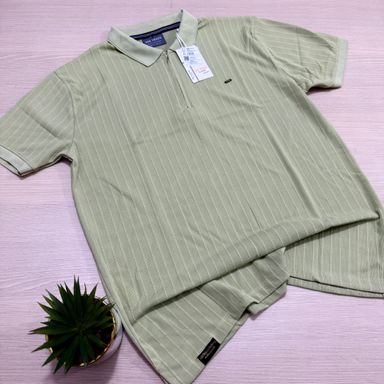 VEE TRACK ZIP COLLAR SET - LIGHT GREEN