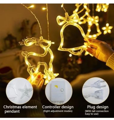 Led curtain lights, Christmas