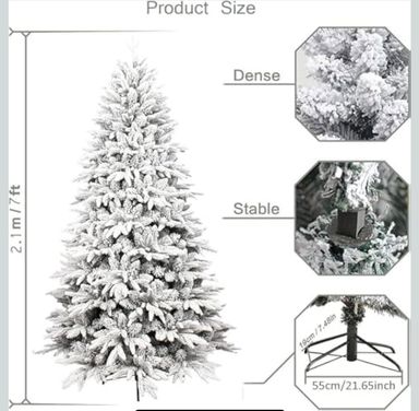 White Christmas Tree