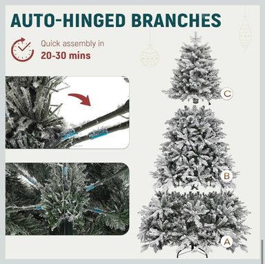 White Christmas Tree