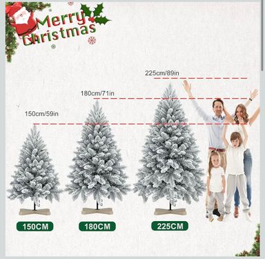 White Christmas Tree