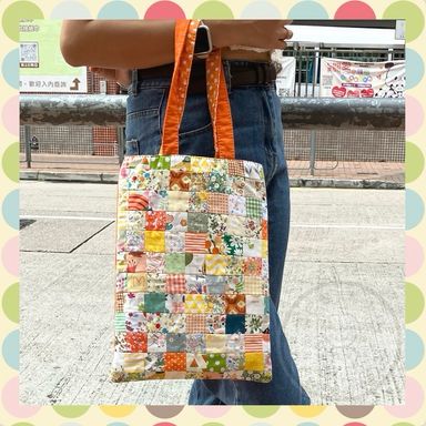 A4 size totebag 《橙色》