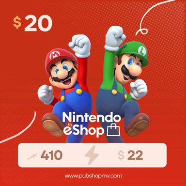 Nintendo e-Shop $20