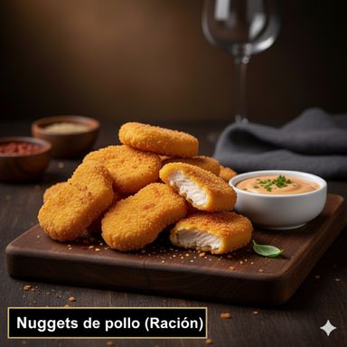 Nuggets de pollo (Ración)