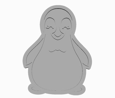 Penguin 2 in 1 Cookie Cutter    