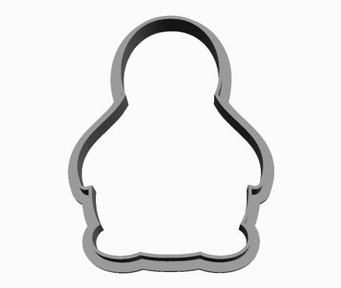 Penguin 2 in 1 Cookie Cutter    