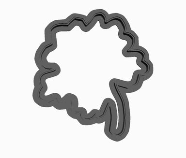 Fire works outline Cookie Cutter        