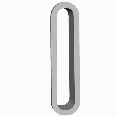 l (alphabet) Cookie Cutter               