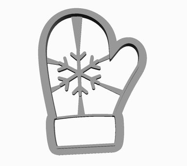 Christmas Hand Cookie Cutter        