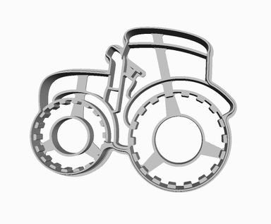 Tractor outline Cookie Cutter              