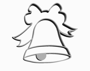 Christmas Bell Cookie Cutter                     