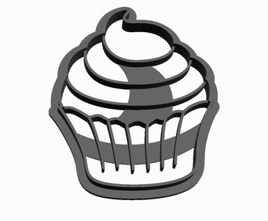 Cupcake Cookie Cutter                      