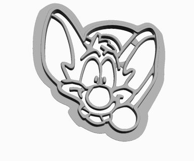 Pinkie Face Cookie Cutter                       