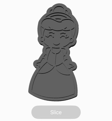 Princess detail Cookie Cutter       