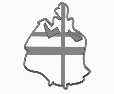 Princess 1 outline Cookie Cutter             