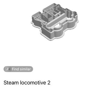 Steam Train 2 Cookie Cutter   