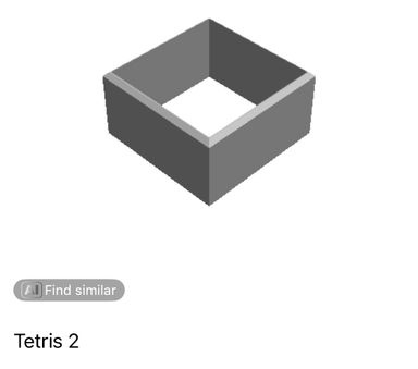 Tetris 2 Cookie Cutter  