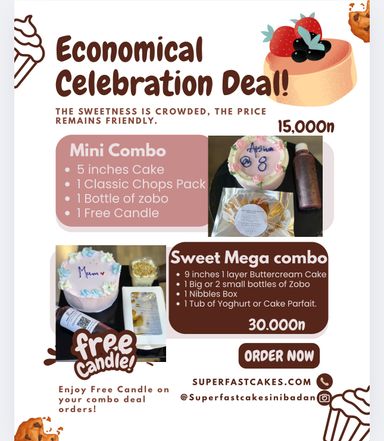 Celebration Combo Deal!    
