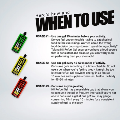 N8 REFUEL Energy Gel 