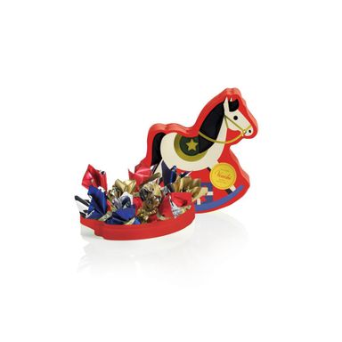 2025 XMAS TIN RICKING HORSE ALICE ASSORTED CHOCOLATES
