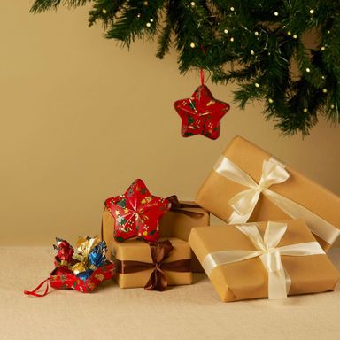 2025 XMAS STAR TIN RED ALICE ASSORTED CHOCOLATES