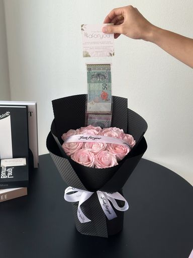 Money Soap Rose Bouquet | 拉钱花束 