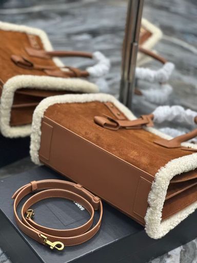 Sac de Jour (Suede & Shearling)