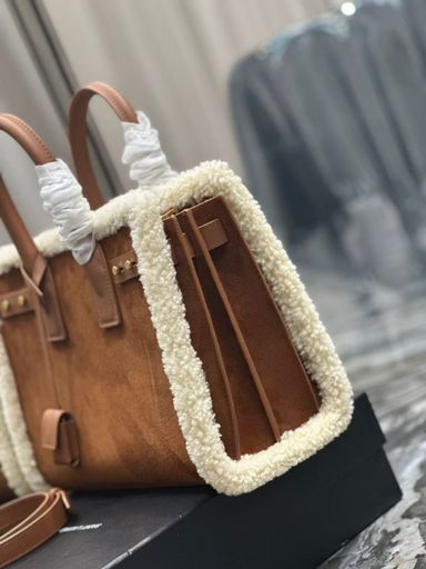 Sac de Jour (Suede & Shearling)