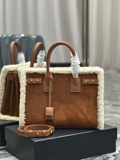Sac de Jour (Suede & Shearling)