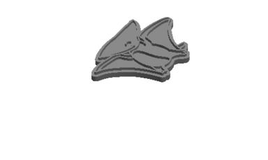 Kawaii Dinosaur 1C Cookie Cutter             