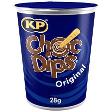 KP Choc Dips Original 28g 