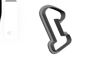 Letter 1 Cookie Cutter             