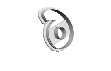 Letter 6 Cookie Cutter                